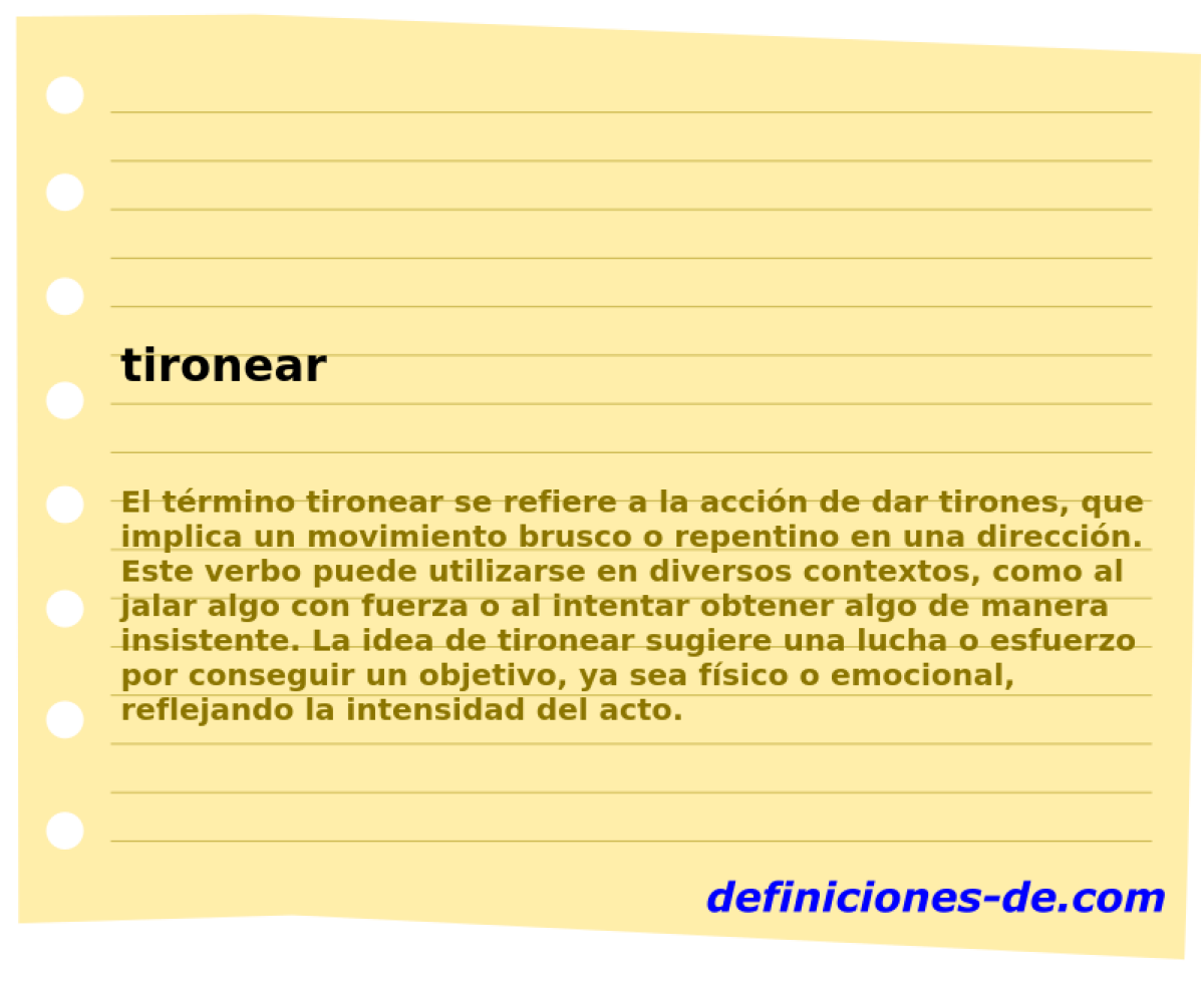 tironear 