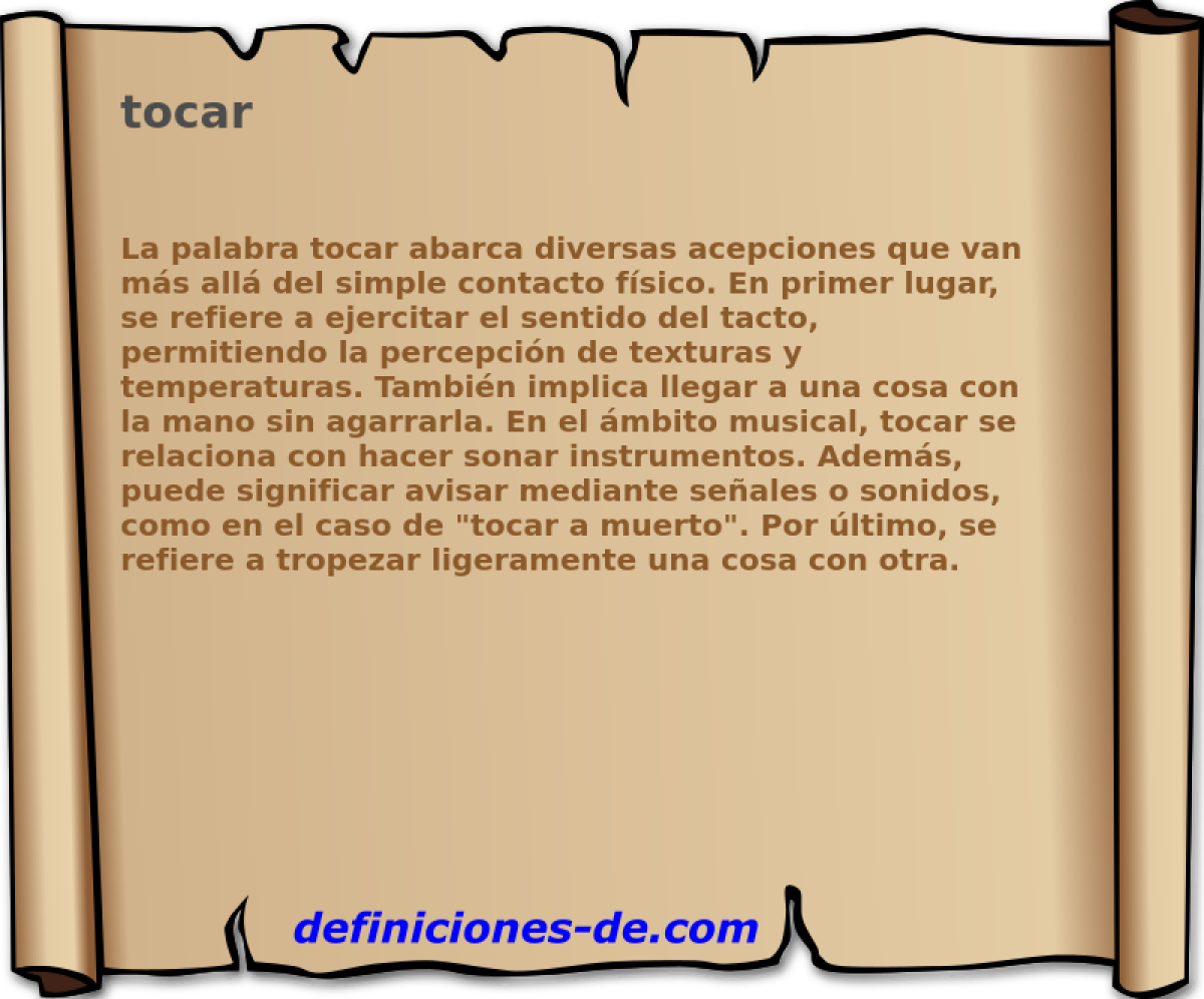 tocar 