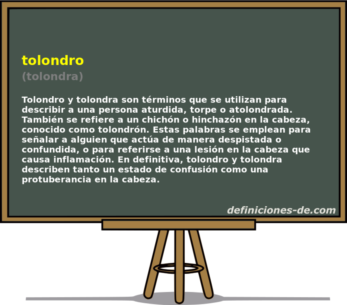 tolondro (tolondra)
