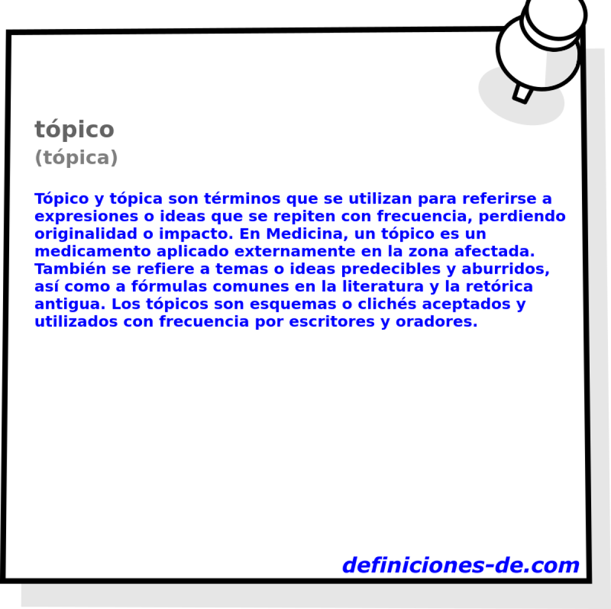 tpico (tpica)