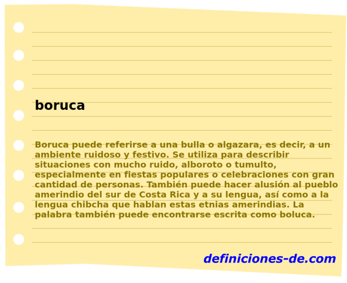 boruca 