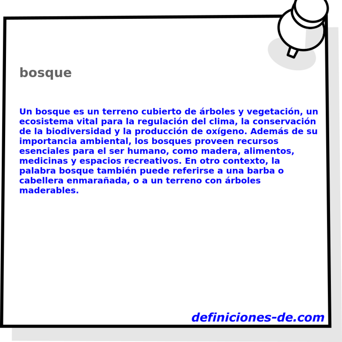 bosque 