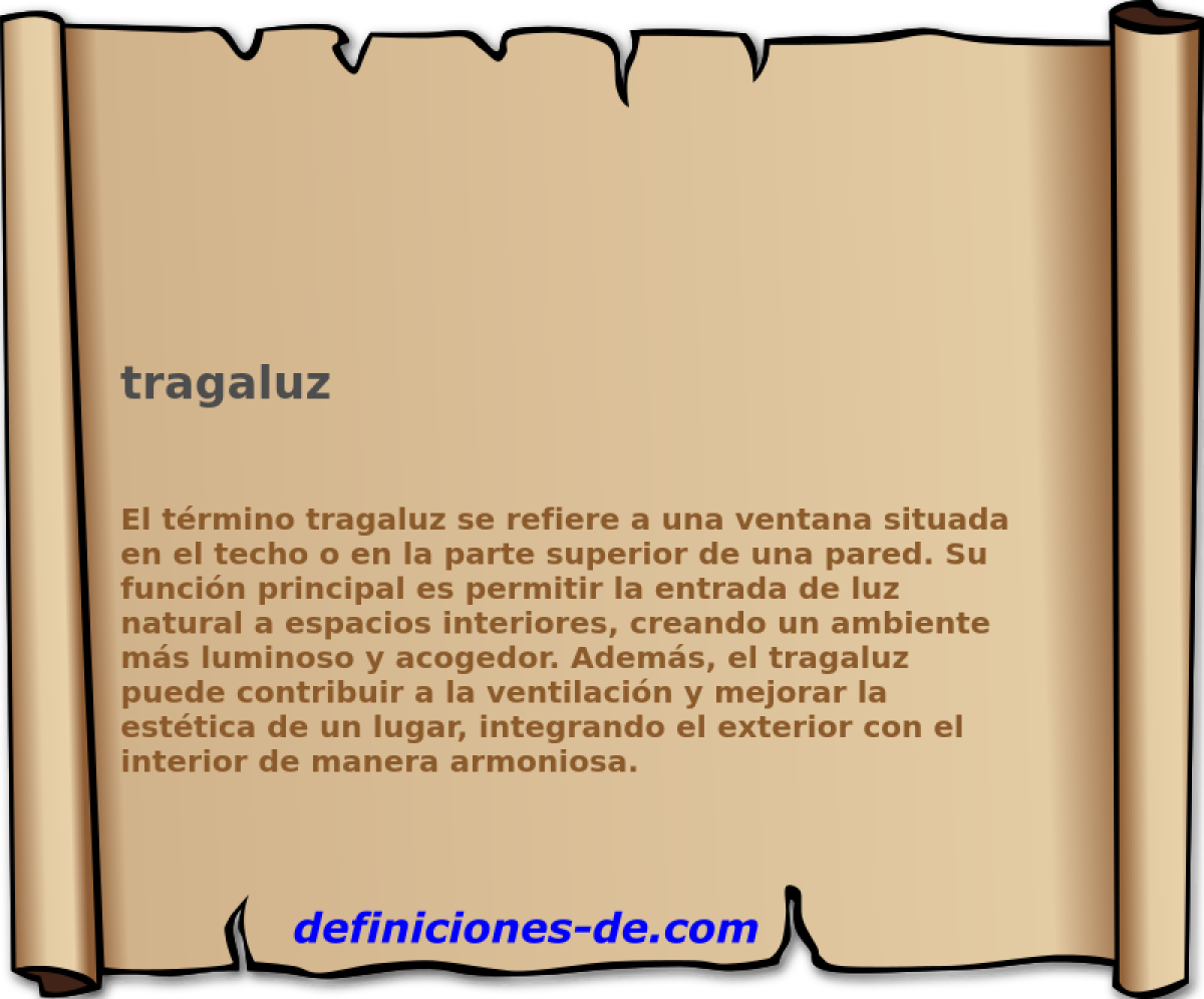 tragaluz 