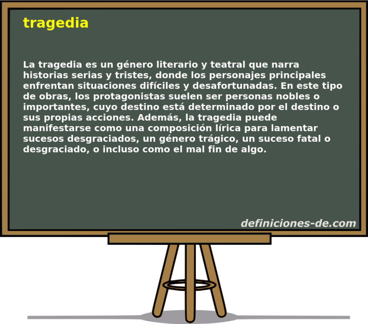 tragedia 