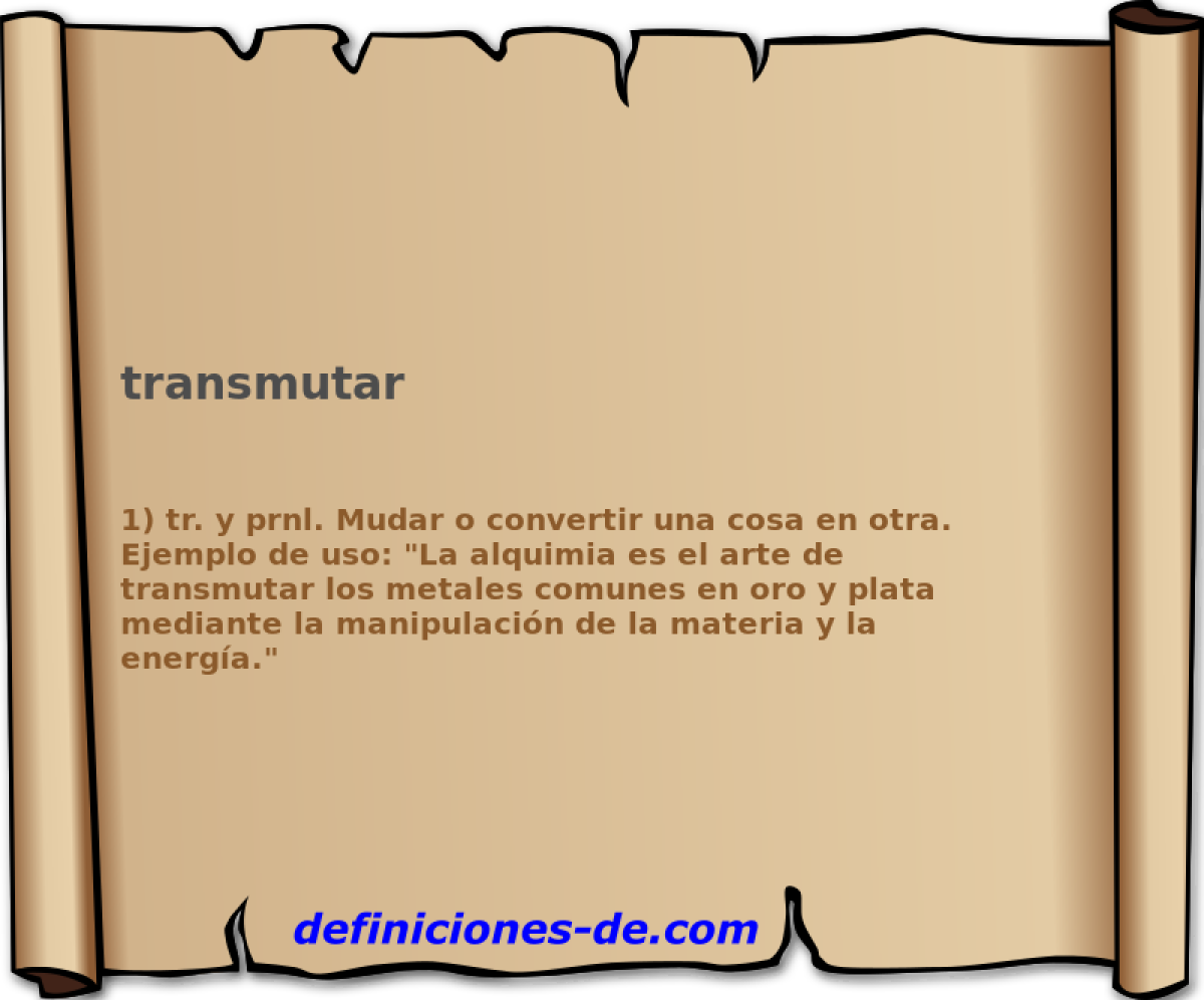 transmutar 