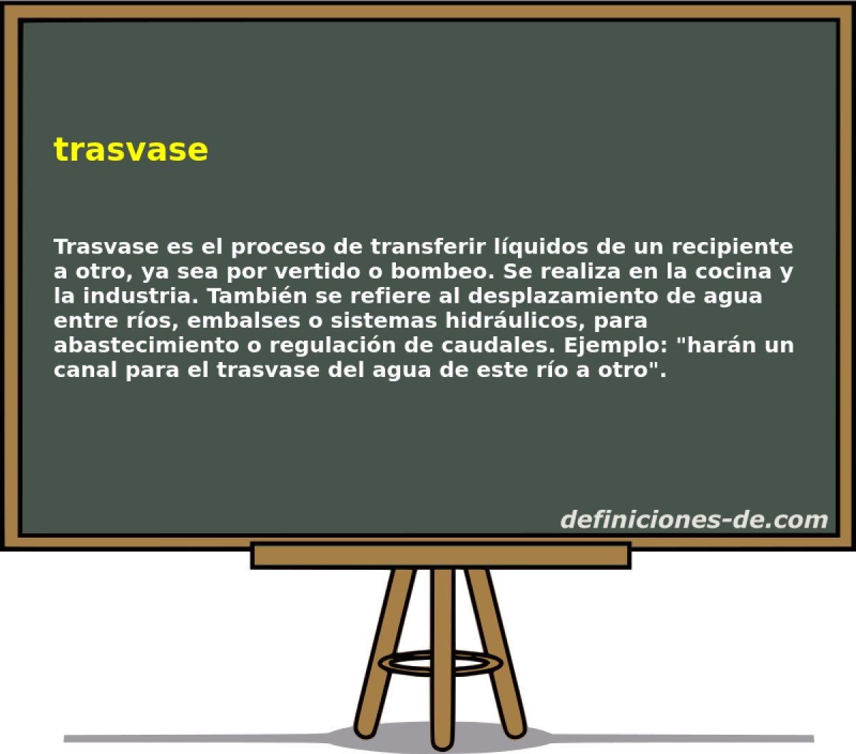 trasvase 