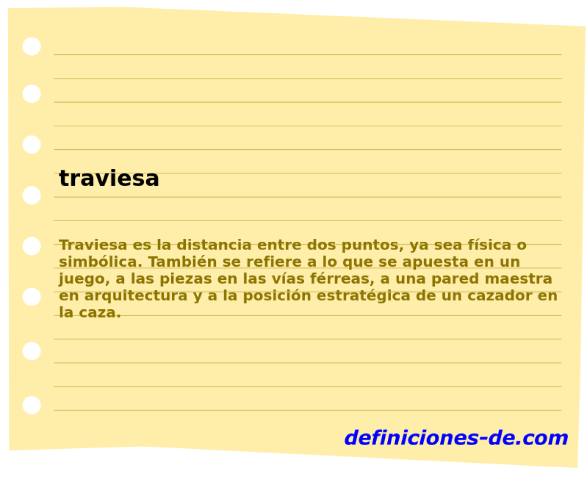 traviesa 