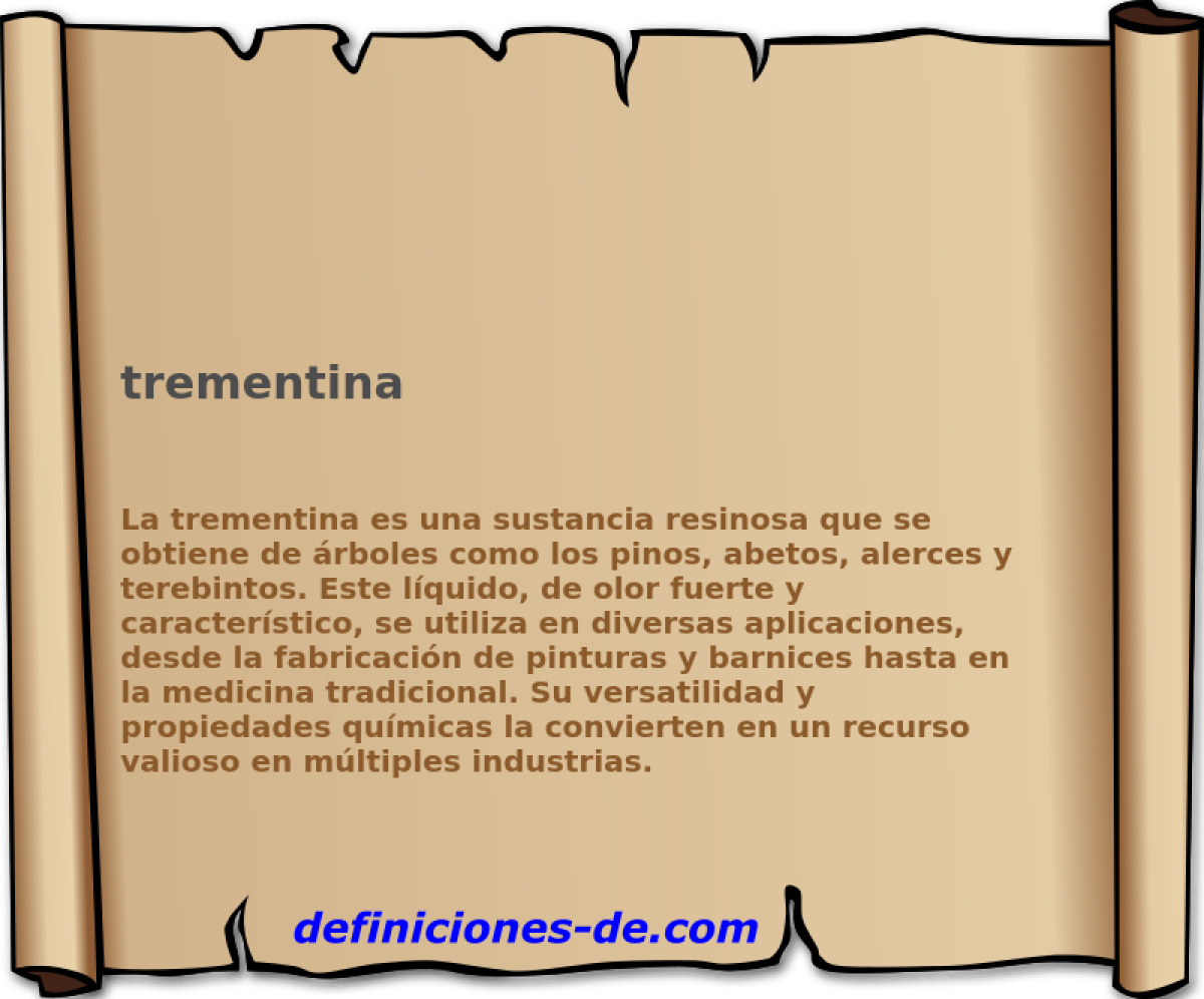 trementina 