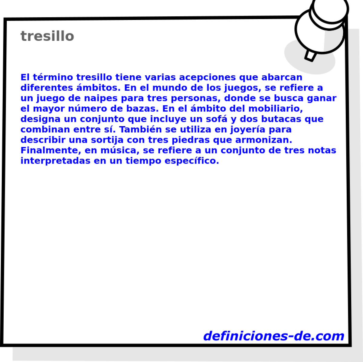 tresillo 