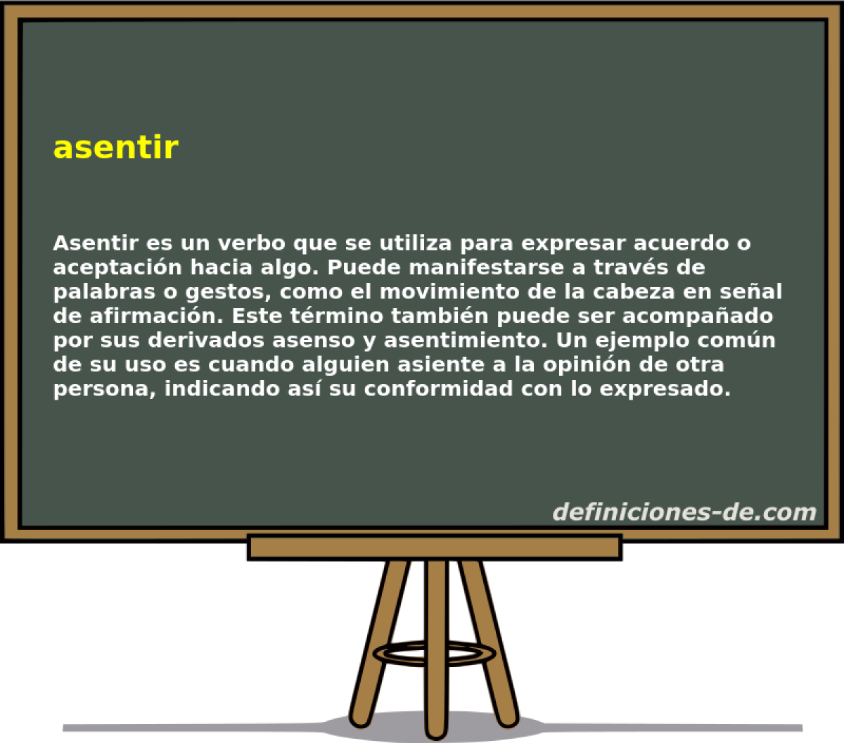 asentir 