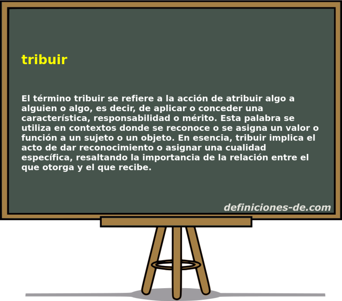 tribuir 