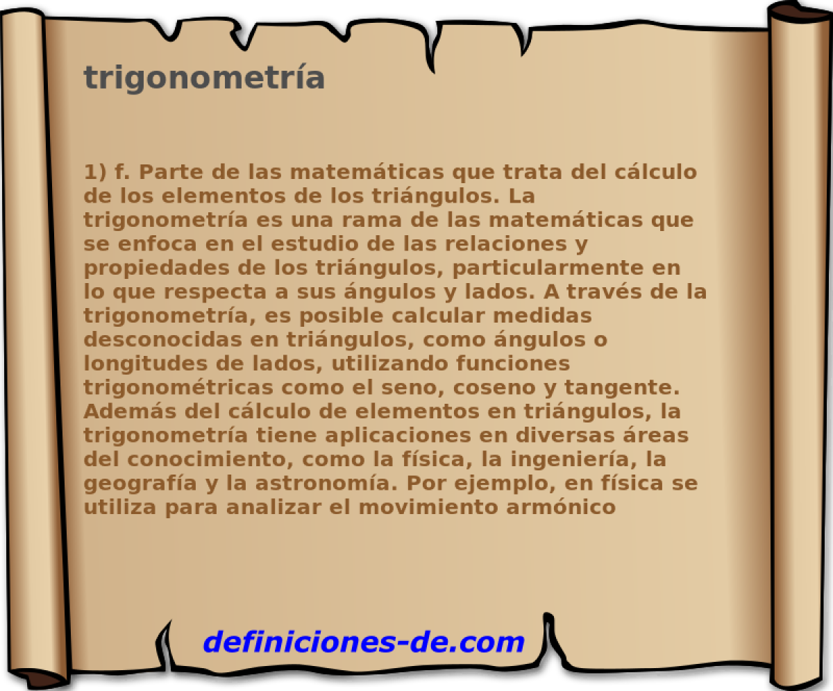 trigonometra 