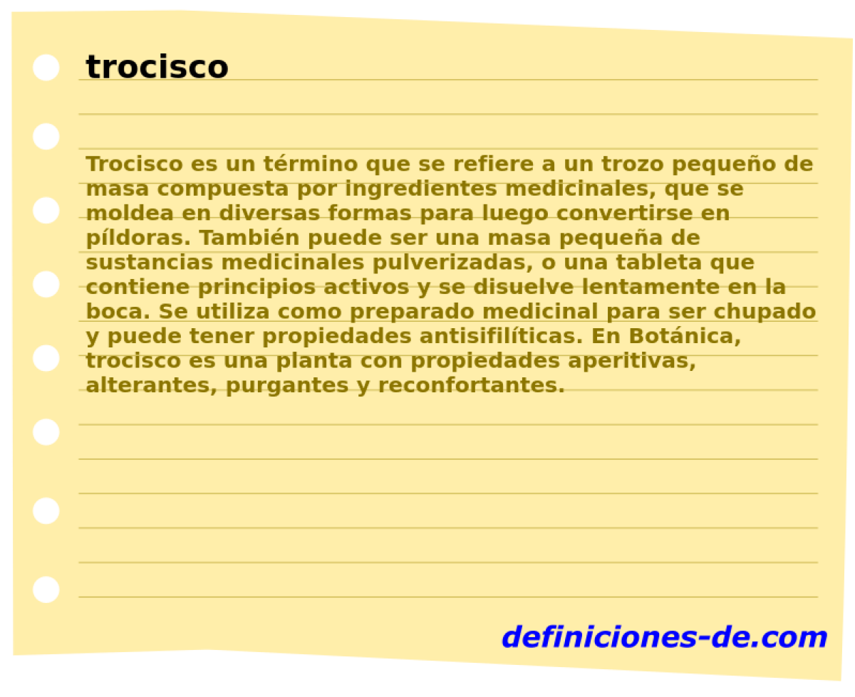 trocisco 