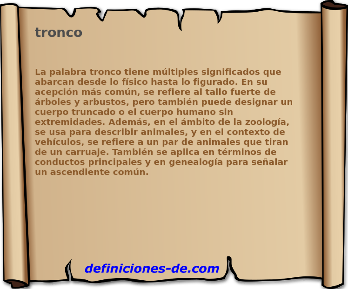 tronco 