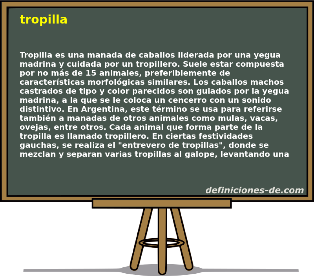 tropilla 