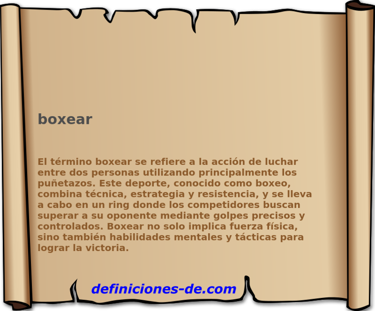 boxear 