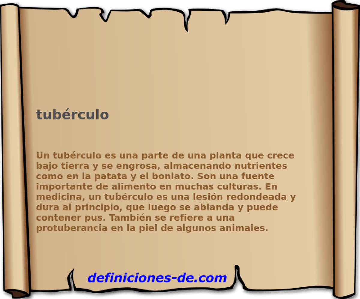 tubrculo 