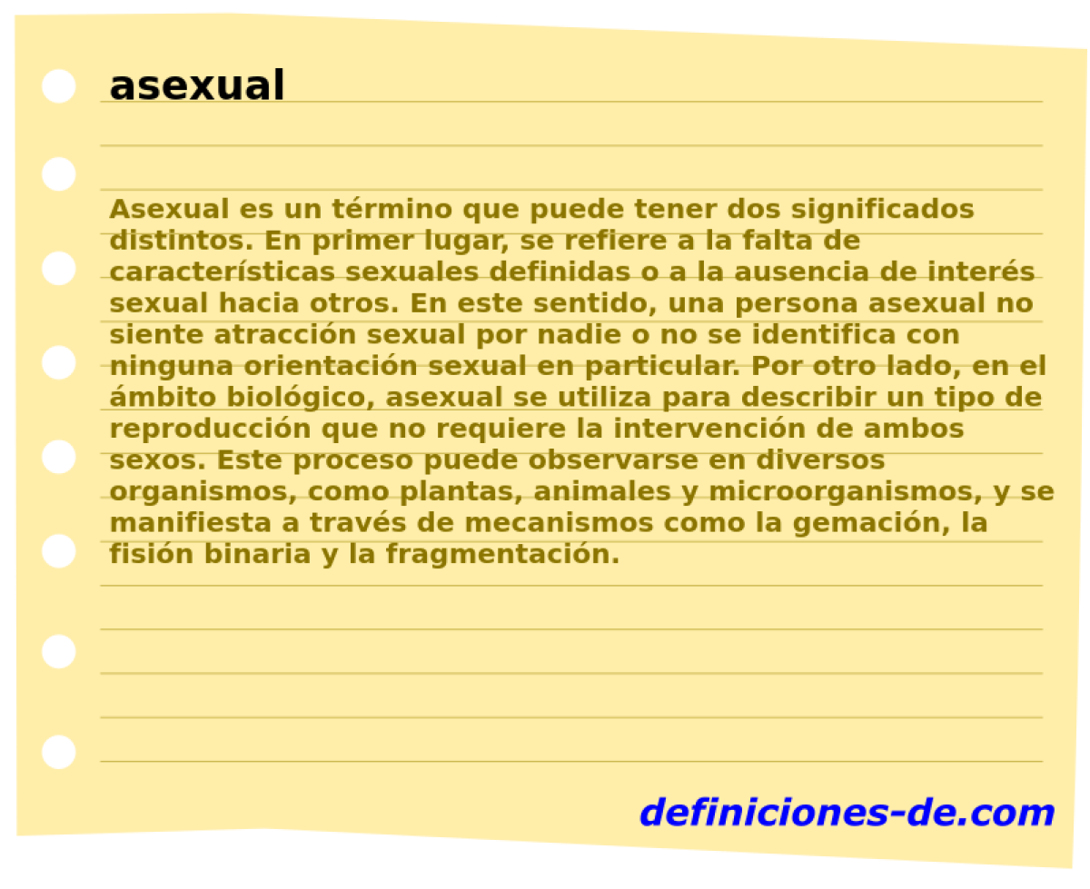 asexual 