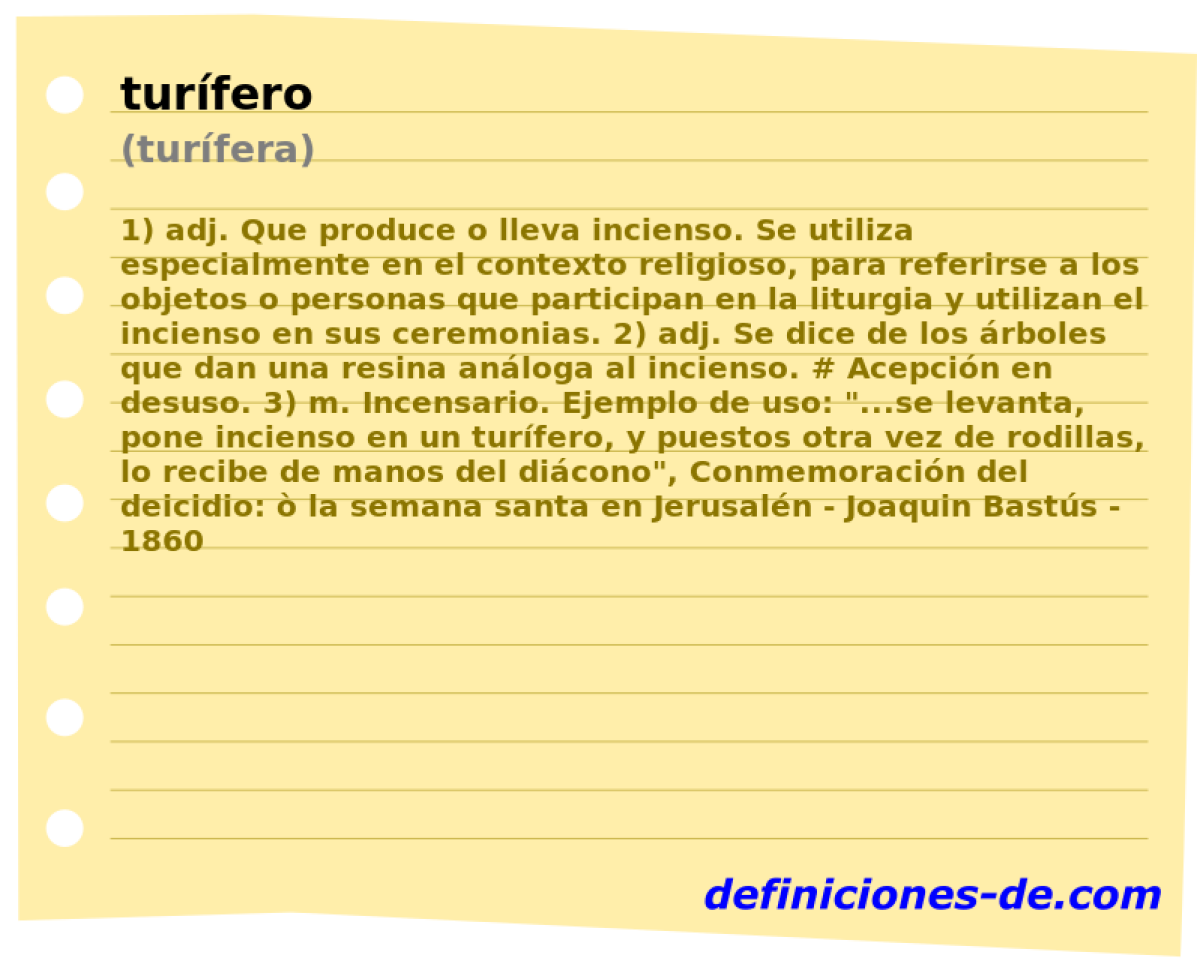 turfero (turfera)