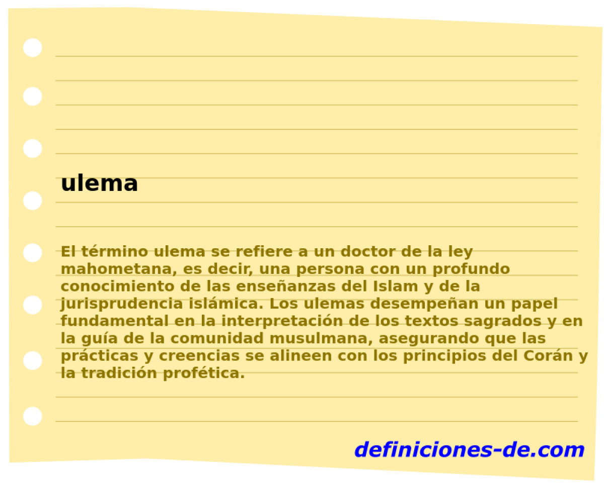 ulema 