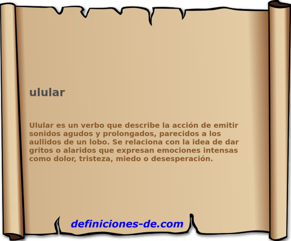 ulular 