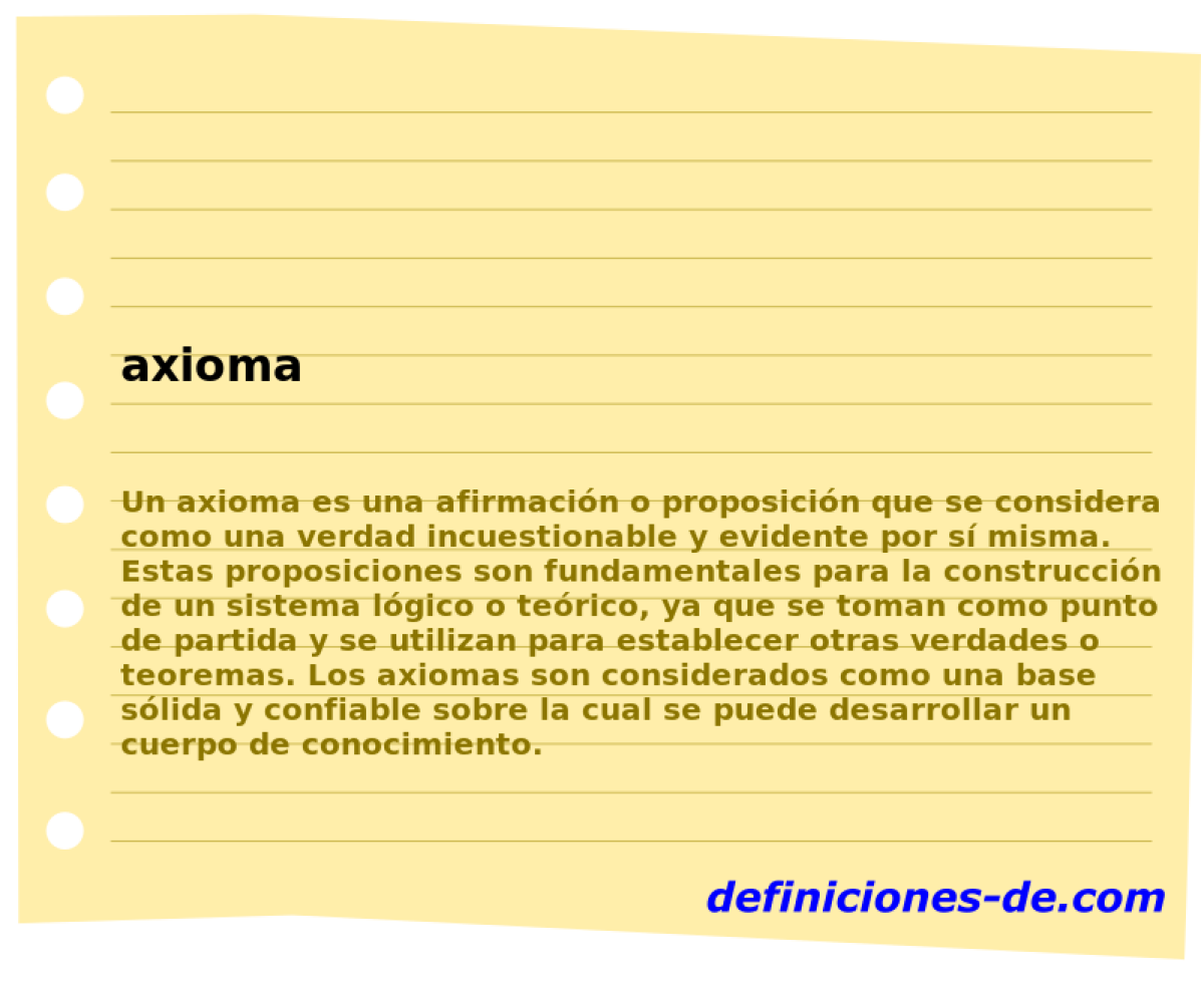 axioma 