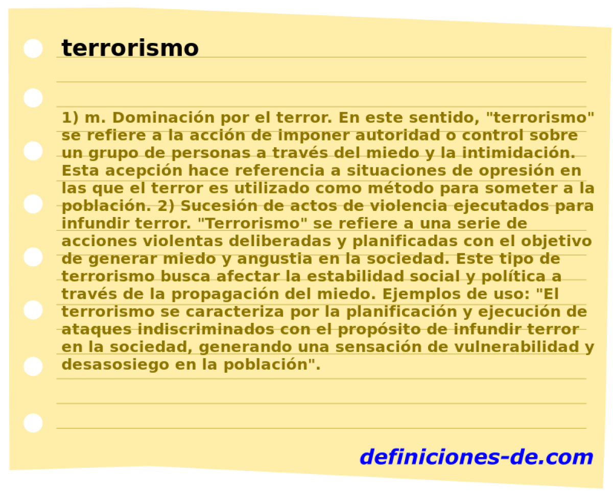 terrorismo 