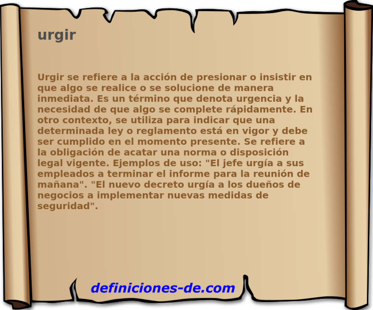 urgir 