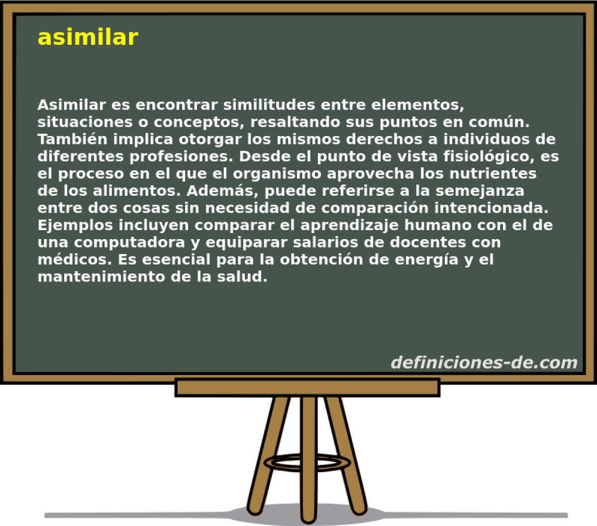 asimilar 