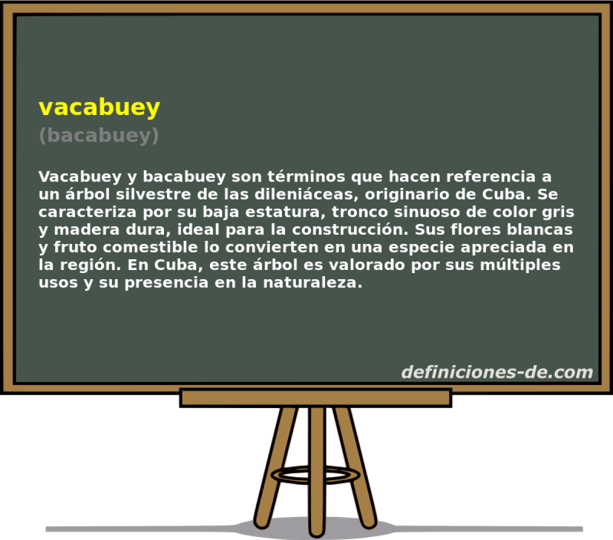 vacabuey (bacabuey)