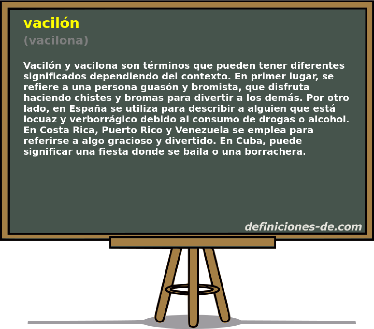 vaciln (vacilona)