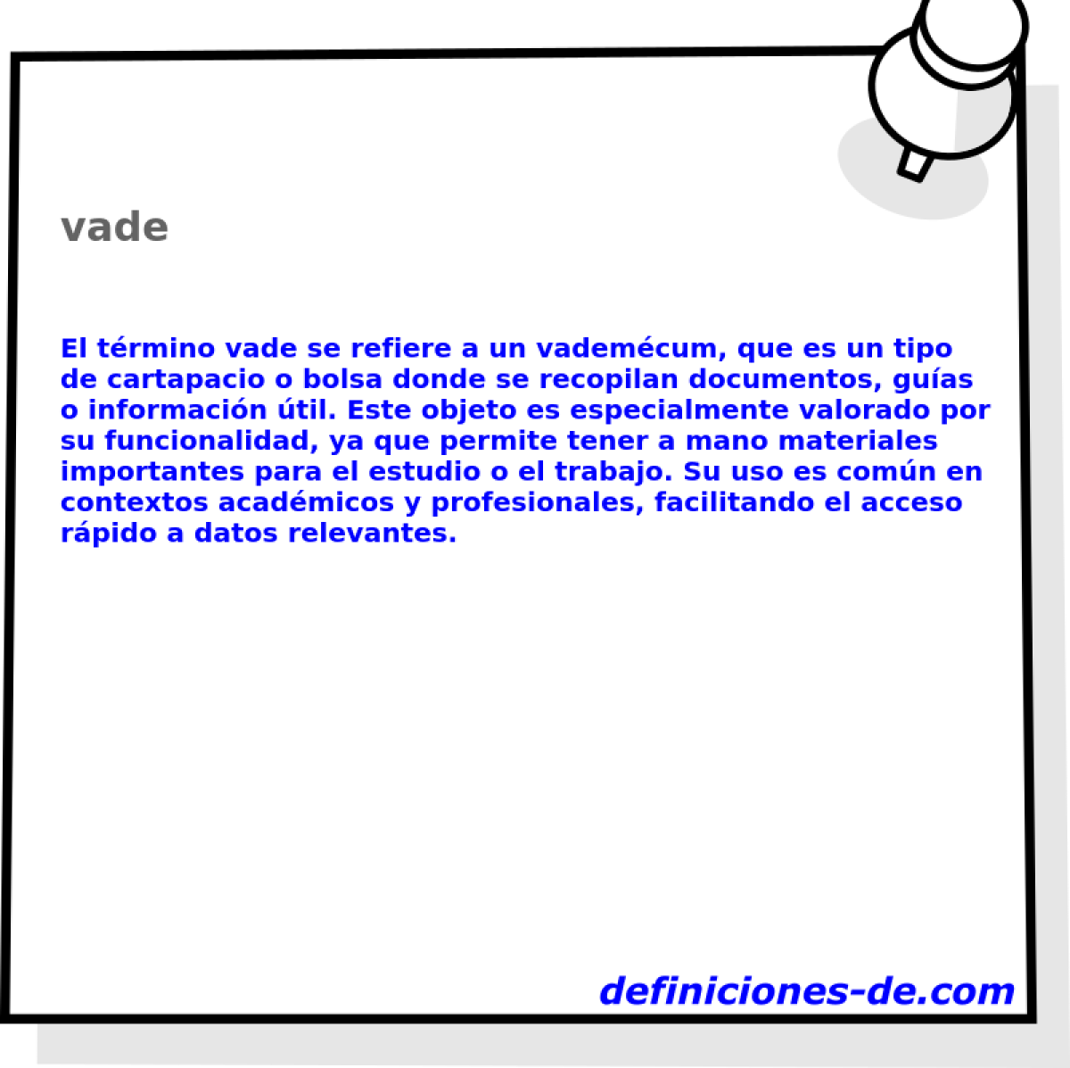 vade 