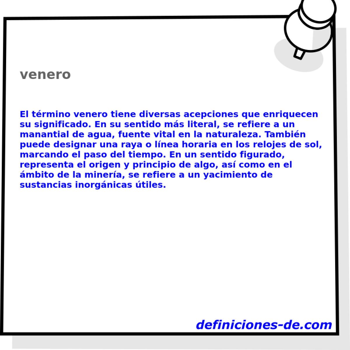 venero 