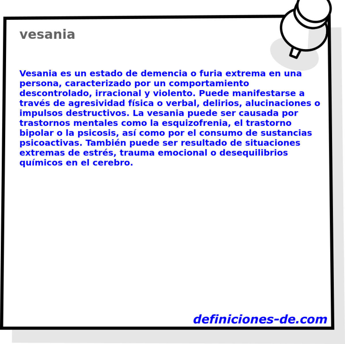 vesania 