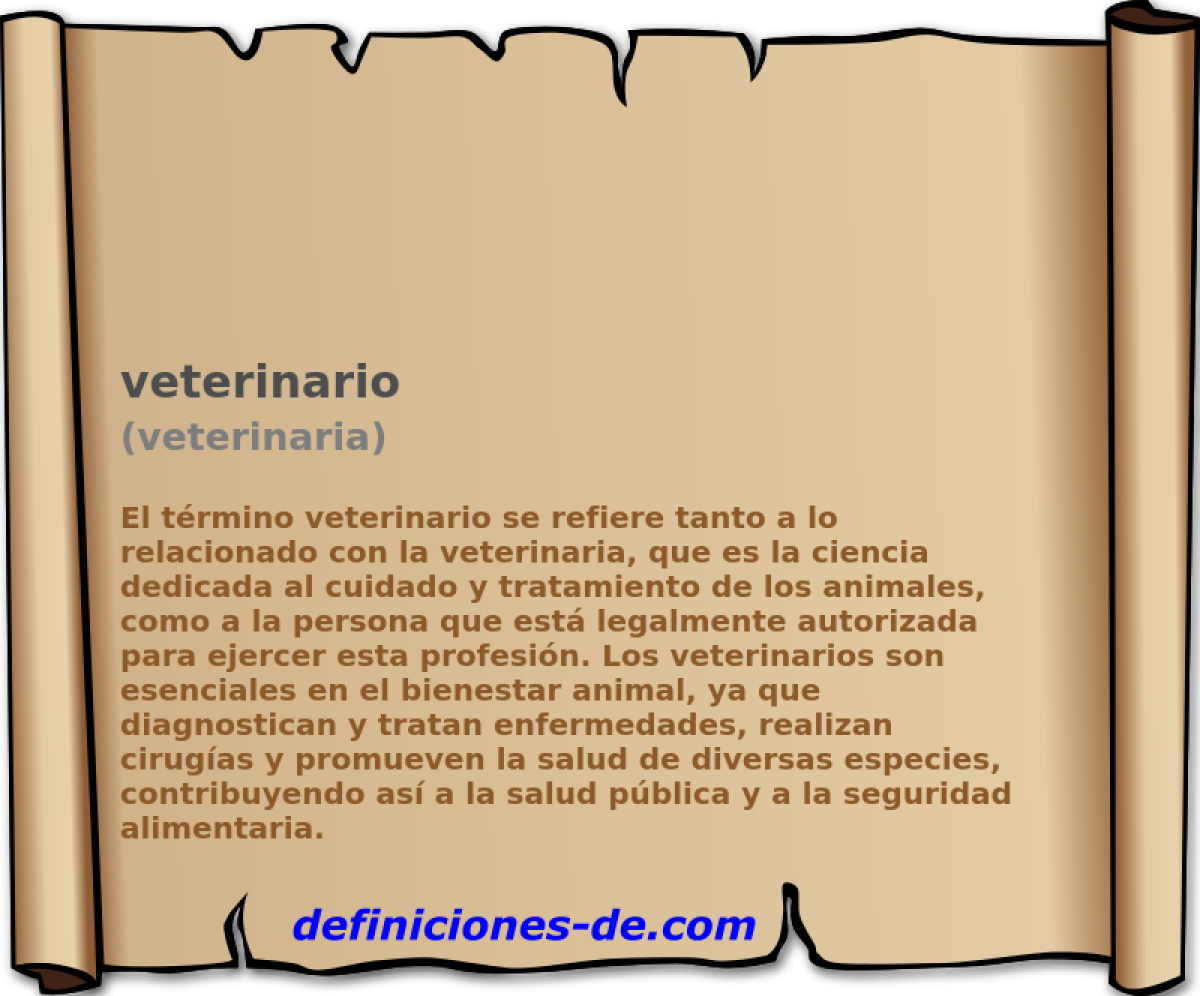 veterinario (veterinaria)