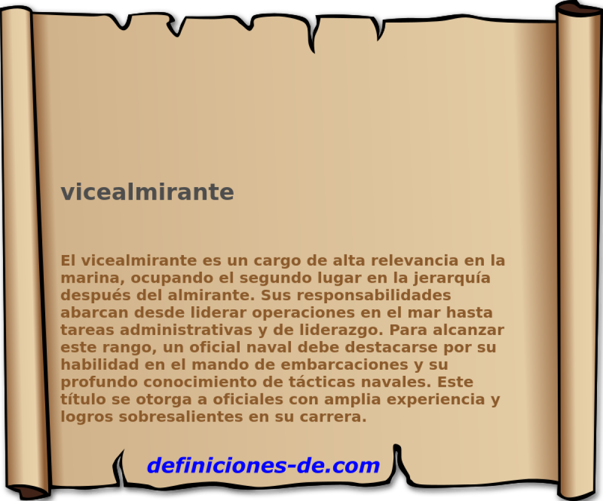 vicealmirante 