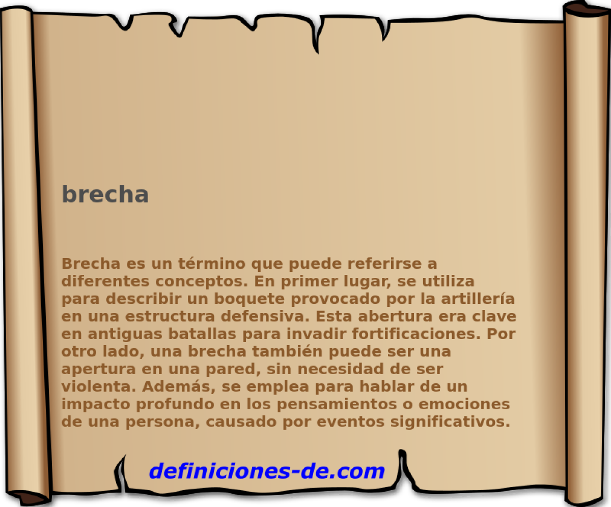 brecha 