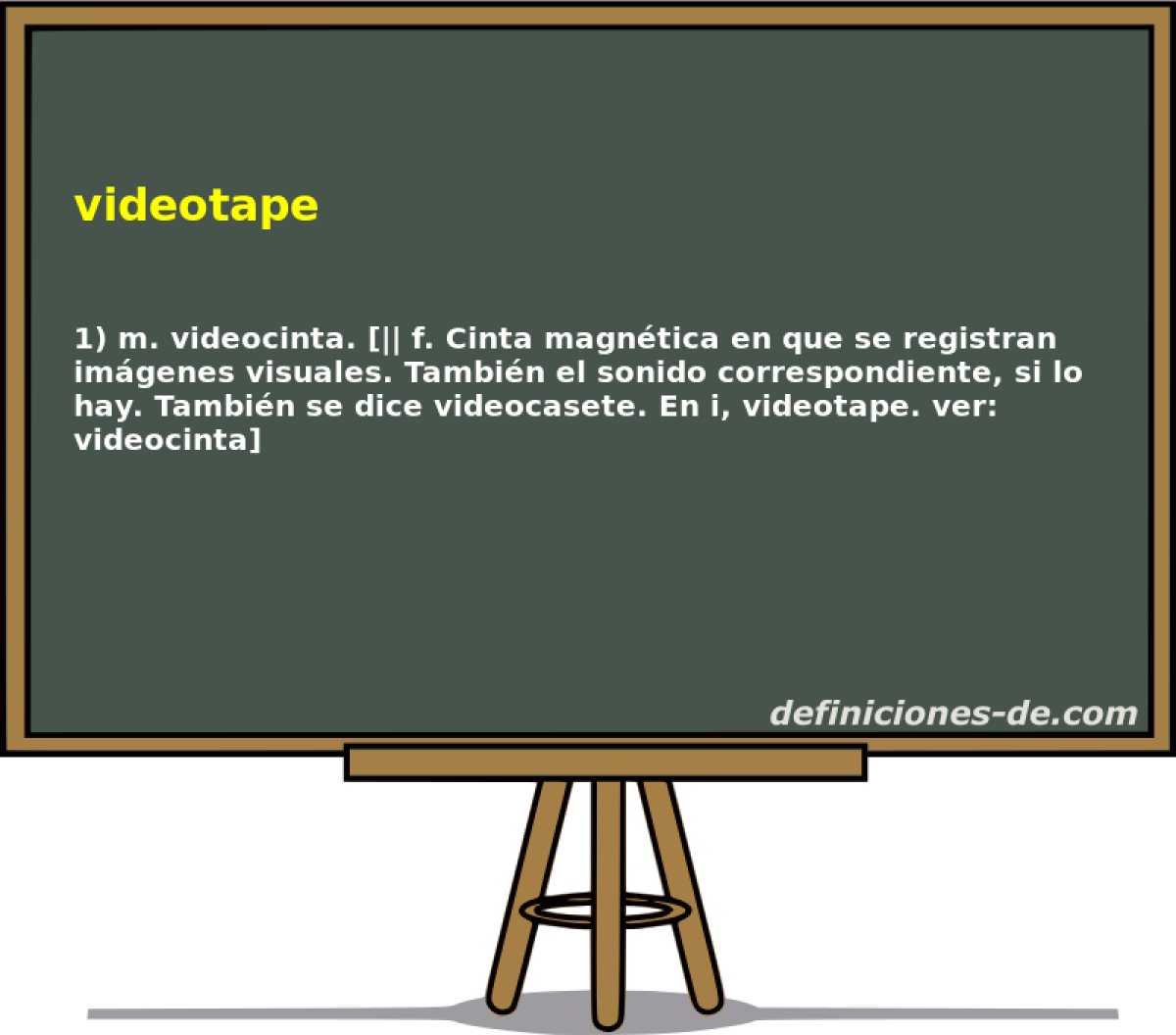 videotape 