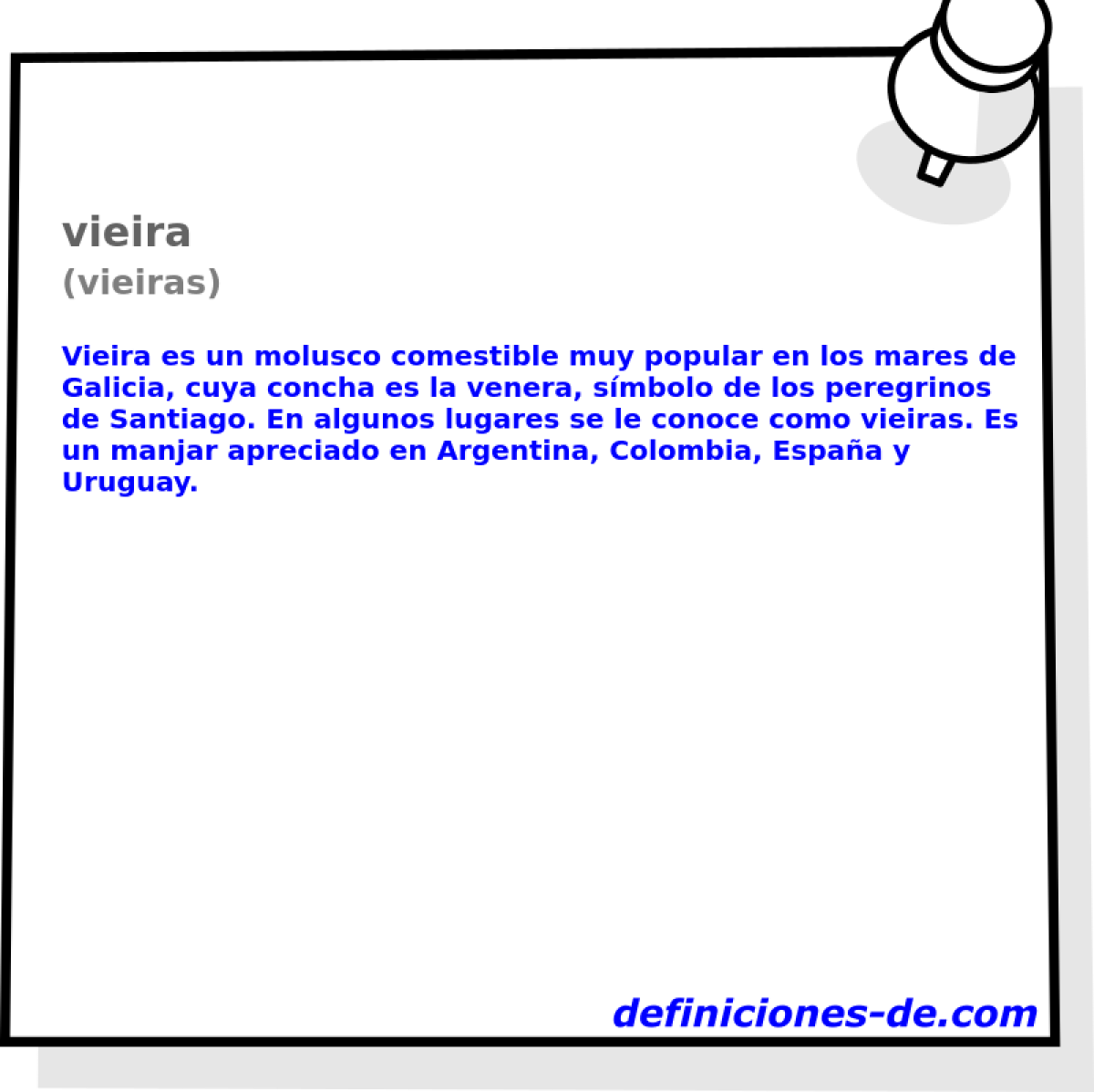 vieira (vieiras)