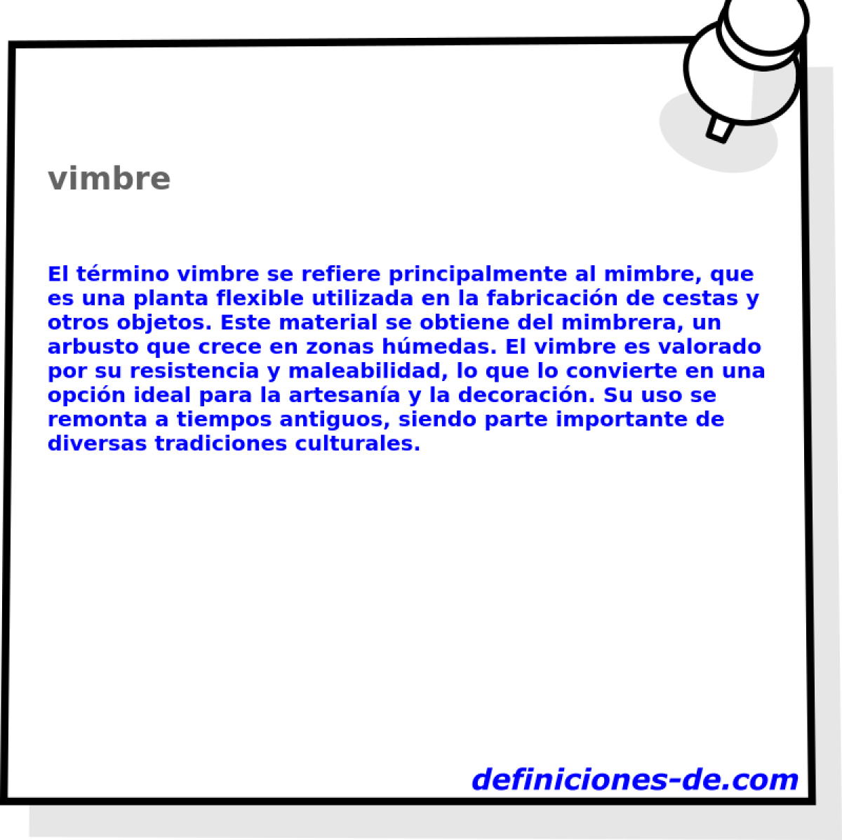 vimbre 