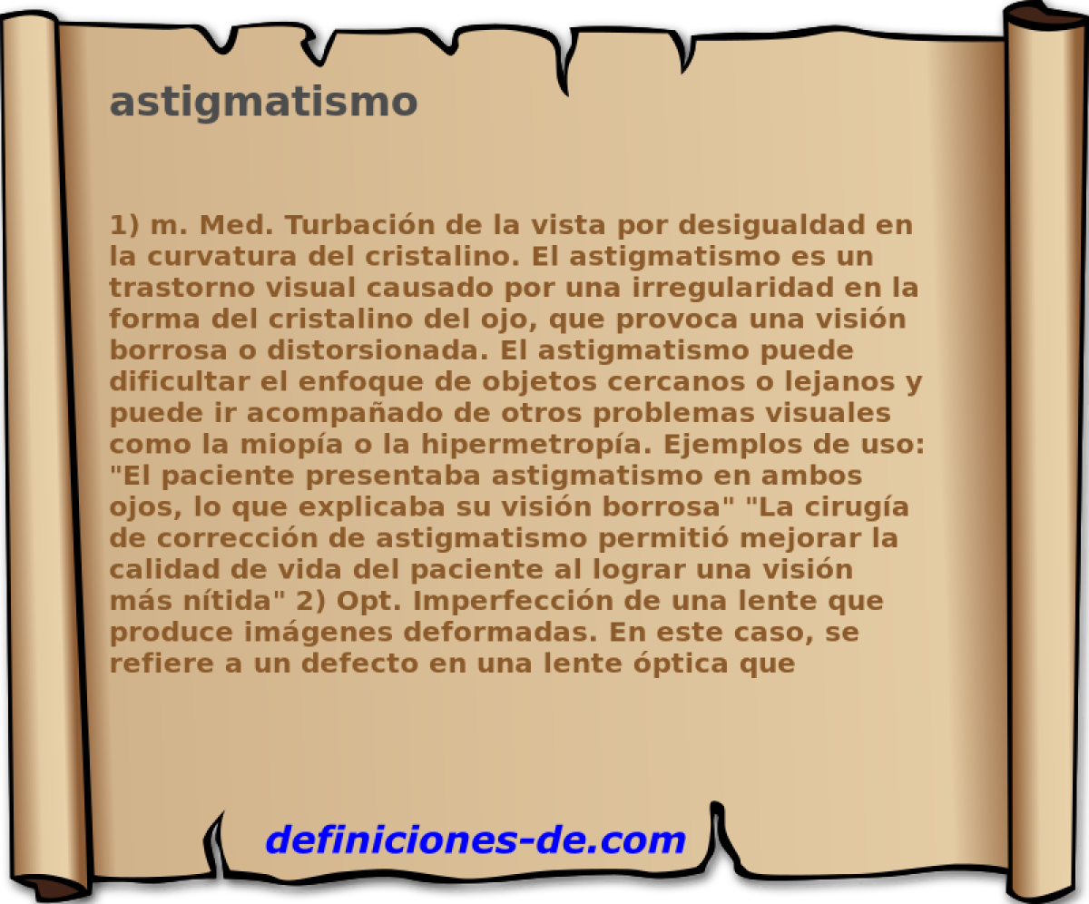 astigmatismo 