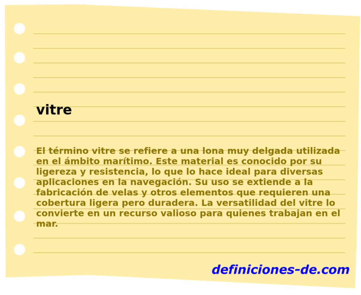 vitre 