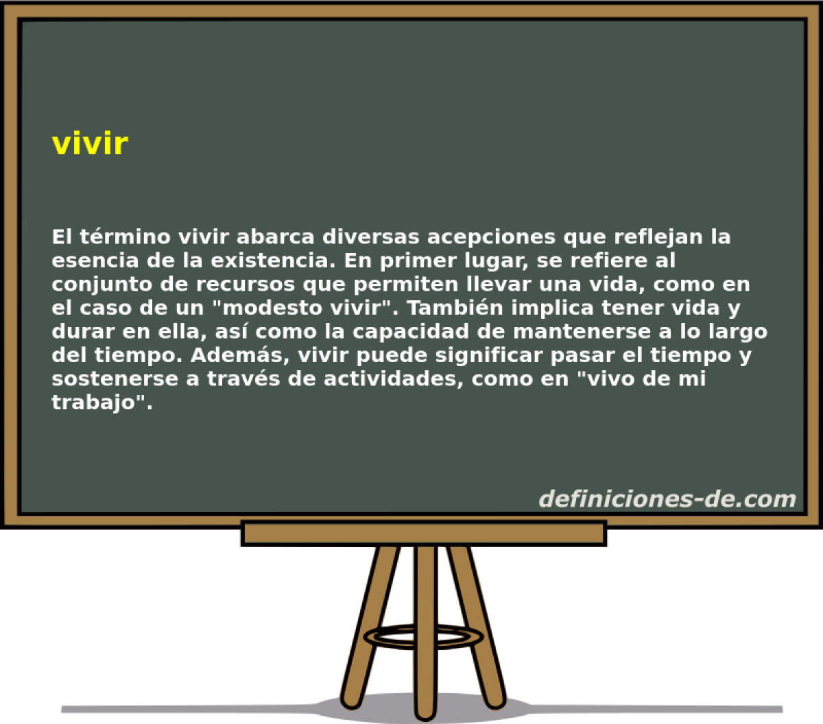 vivir 