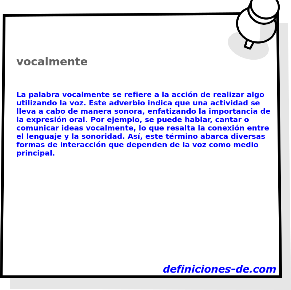 vocalmente 