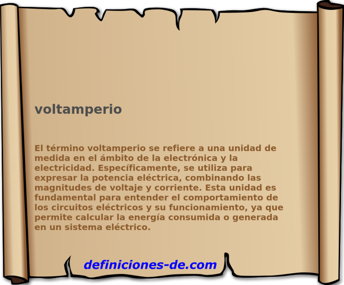 voltamperio 