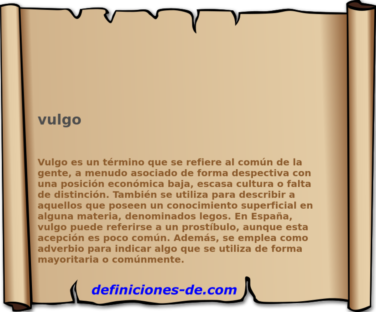 vulgo 