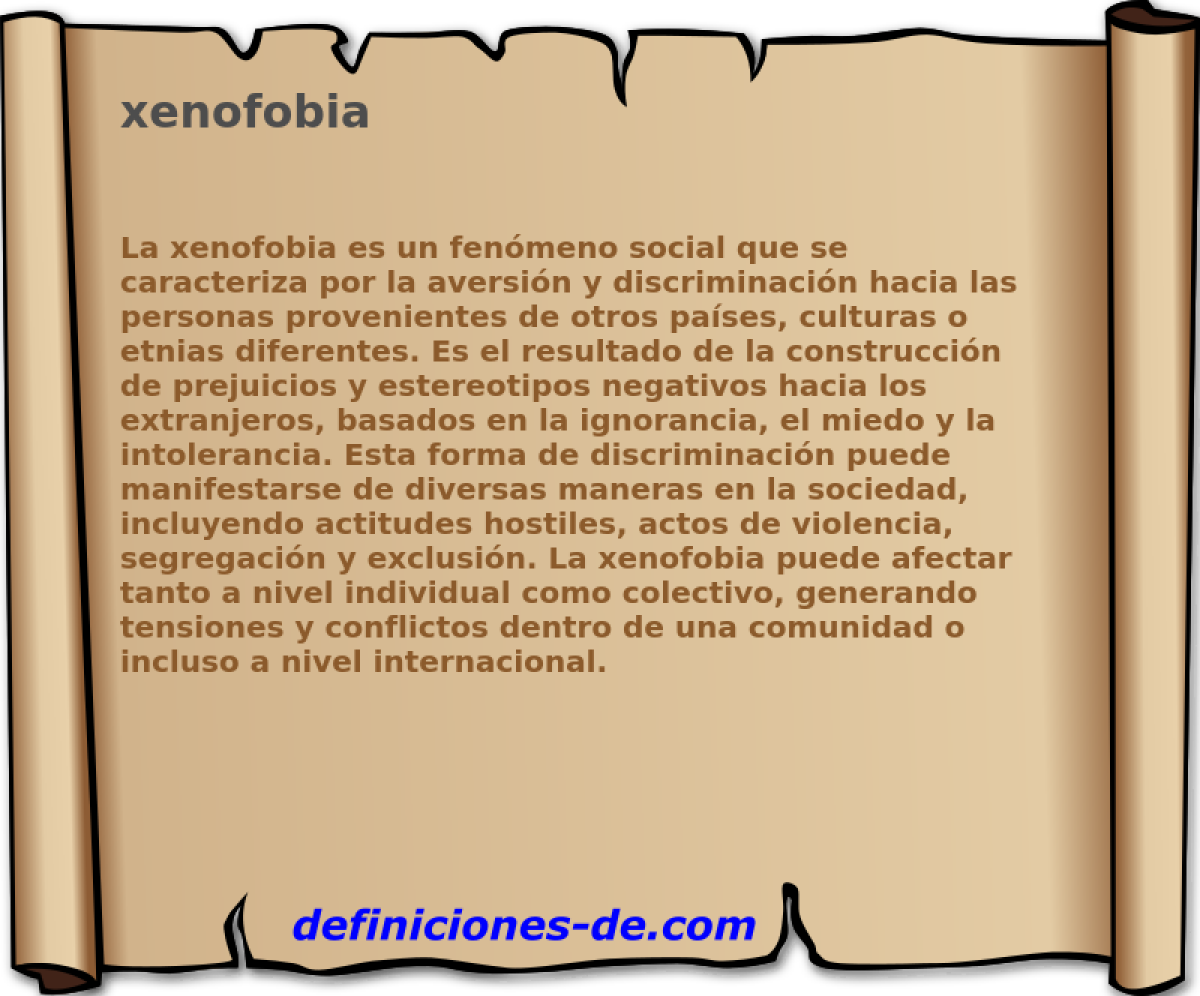 xenofobia 