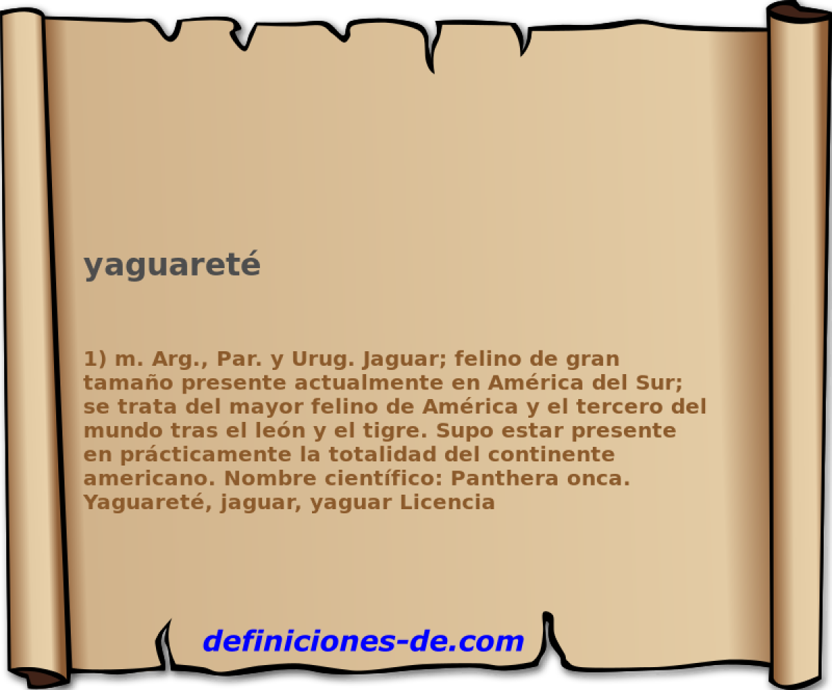yaguaret 