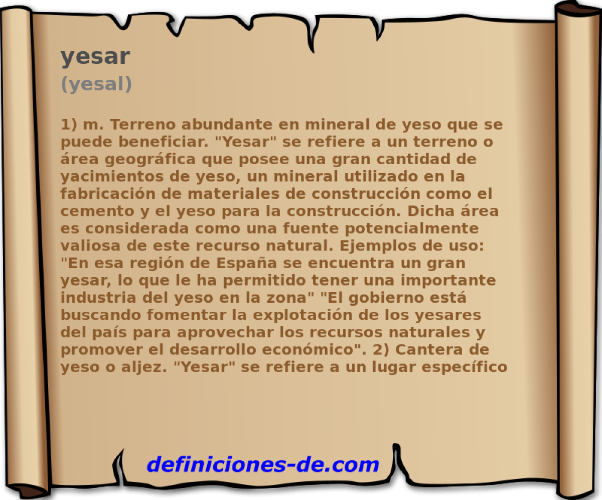 yesar (yesal)