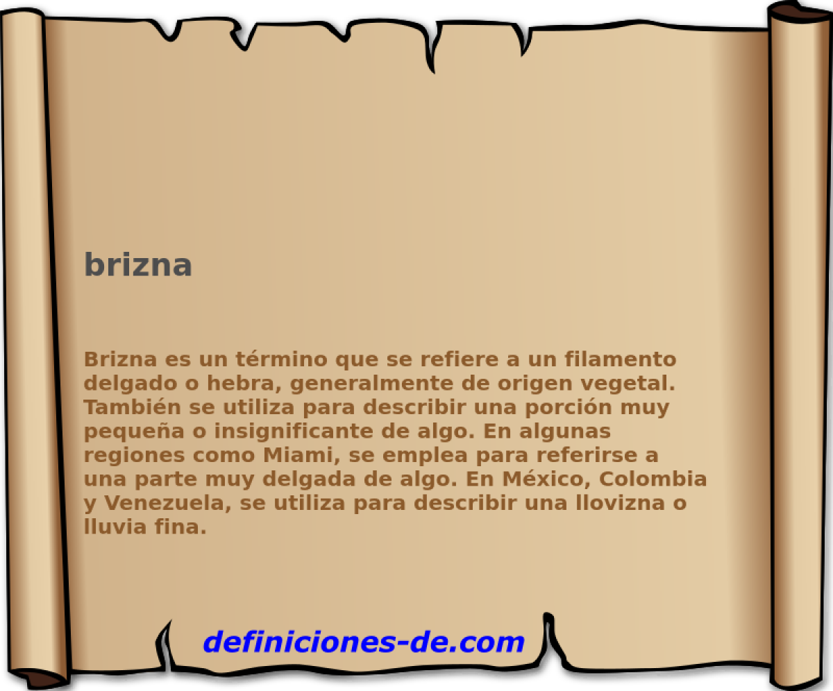 brizna 